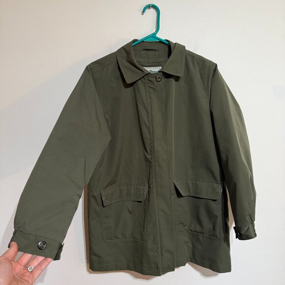 EUC Vintage L.L. Bean Chore Jacket, Small, in Olive Drab - Picture 1 of 5